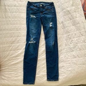 American Eagle - size 0 - Super Stretch Jeggings